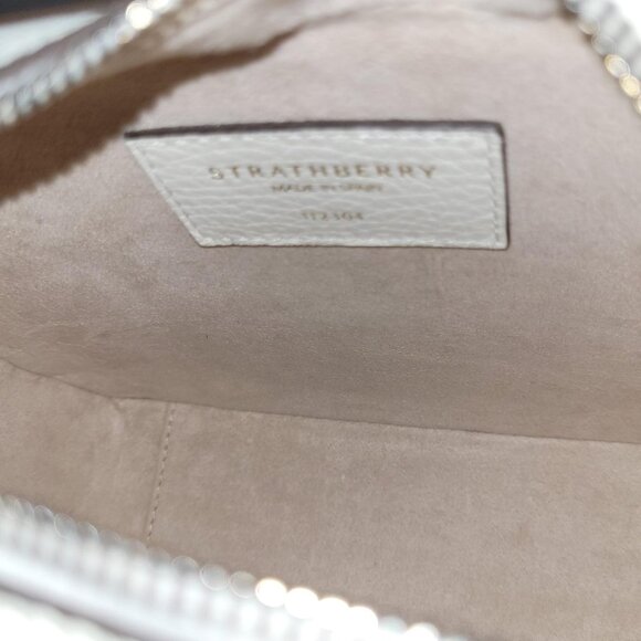 NWT Strathberry Mosaic Camera Bag in Vanilla - Picture 7 of 12